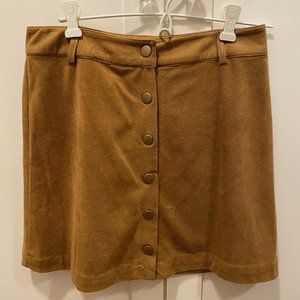 Marine Layer Sueded A-line Skirt